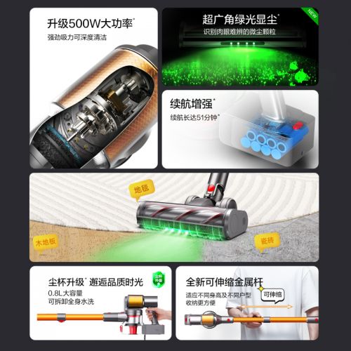 【以舊換新】小狗無線吸塵器家用大吸力除螨吸塵機T20 Pro